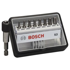 Bosch Bitssæt S3 T8 - 40 Xh Qh 25mm 9 Stk - 2607002562