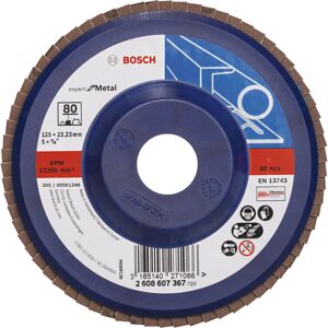 Bosch Lamelslibeskive B:mt Ø125x22mm K80 Flad - 2608607367