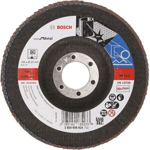 Bosch Lamelslibeskive B:mt Ø125x22mm K80 Skrå - 2608606924