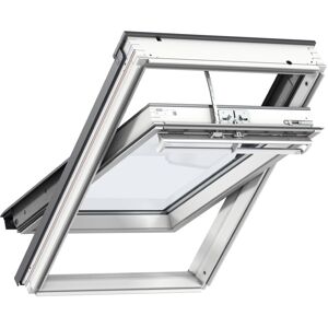 Velux Integra Elektrisk Hvid- Malet 78x118 3-lags Lavenergi - GGL MK06 206821