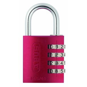 Abus Kodelås 40 Mm 145/40 Rød - 48831