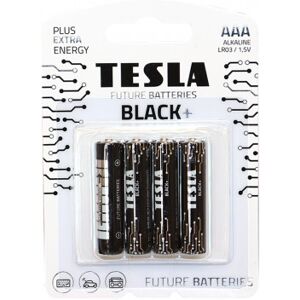 TESLA Black Alkaline batteri AAA LR03 (4 stk) - 2293103