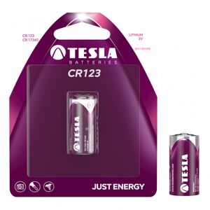 TESLA Batteri CR123 3V Lithium 1-pak - 2293114