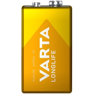 Varta Longlife batterier 9V 1-pak