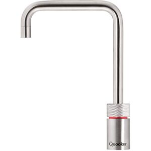 Quooker Nordic Square Single Tap - rustfrit stål