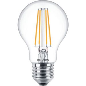 Philips LEDClassic Filament  60W  E27  varm hvid  klar ikke dæmpbar  2-stk  - 8718699664664