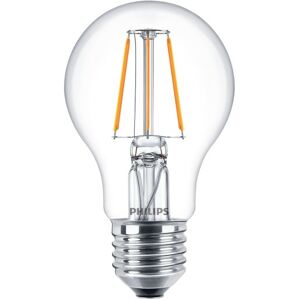 Philips LEDClassic Filament  40W  E27  varm hvid  klar ikke dæmpbar  1-stk  - 8718699665265