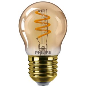 Philips LEDClassic Filament 15W krone E27  guld  dæmpbar - 8718699676117