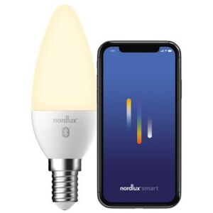 Nordlux Smart E14 - C35 - 2700 Kelvin - 380 Lumen - Pære - Hvid