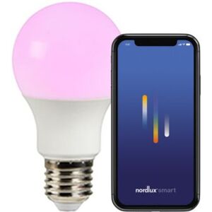 Nordlux Smart E27 - A60 Colour - 2200-6500 Kelvin - 806 Lumen - Pære - Hvid