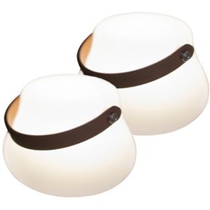 Nordic D'Luxx NORDIC D’LUXX  Lantern S light 2 pack med indbygget LED lys – styres i APP