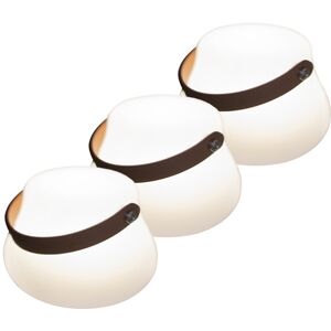 Nordic D'Luxx NORDIC D’LUXX Lantern S light 3 pack med indbygget LED lys – styres i APP