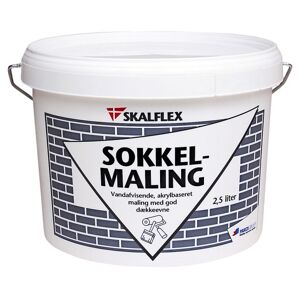 Skalflex Sokkelmaling Lys Grå - 2,5lt