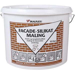 Skalflex Silikatmaling - Farve hvid 001 10lt