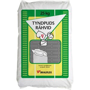 Skalflex Tyndpuds Råhvid Hvid         25kg