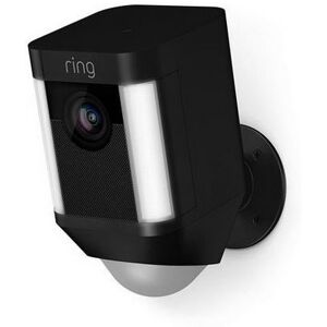 Ring Spotlight Overvågningskamera t. batteri  Sort