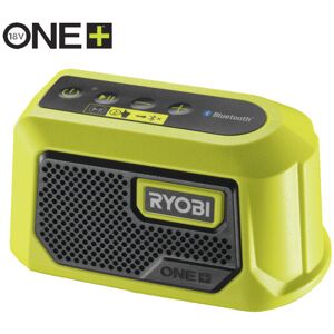 Ryobi Mini Bluetooth-højttaler 18V ONE+, superkompakt højttaler med 5W effekt, Bluetooth 4.2 - Alsidig streaming til forskellige