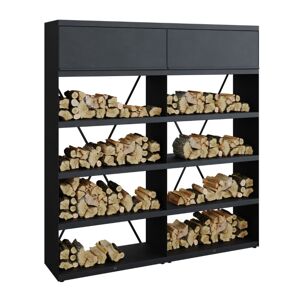 OFYR Wood Storage  Black 200