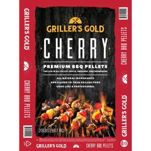 Griller's Gold Cherry Træpiller - 9 kg