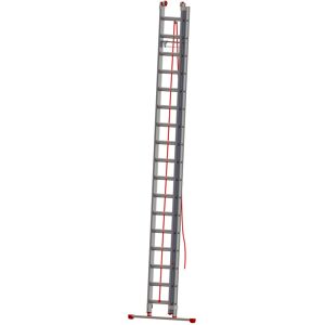 JUMBO Hejsestige SP 2x17 trin 8,8m. M/stigefod - 41JHS217-S