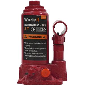 Work it Work-it hydraulisk flaskedonkraft 2 ton