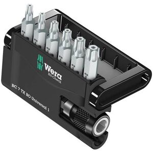 Wera  Bitssæt Torx M/boring 8067-6/tx Bo/z