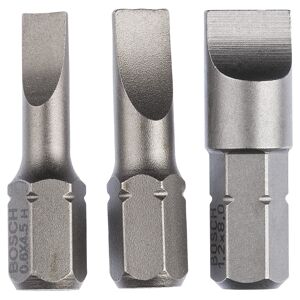 Bosch Bits Lige 0,6/0,8/1,2 L:25mm 3 Stk - 2607001750