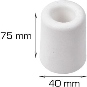 Home>it HOME It dørstopper Ø40 x 75 mm hvid plast