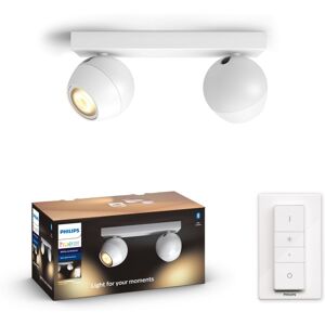 Philips Hue Buckram dobbelt spot - Bluetooth - 8718696175620