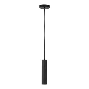 Homeshop Pendel Lampe i sort med stofledning på 120 cm Pære: GU10/5W LED IP20 - 6409107