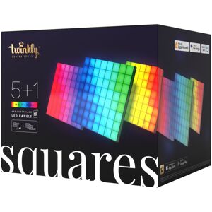 Twinkly Light Squares 6 Pak Lyspanel Startsæt Pixels RGB  - 16x16 cm & 64LED pr panel