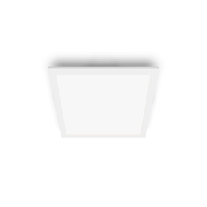 Philips Signify Philips Touch Funktionel LED Loftlampe i hvid metal/plastik - CL560 SQ 12W 40K W HV06 Rustfritstål