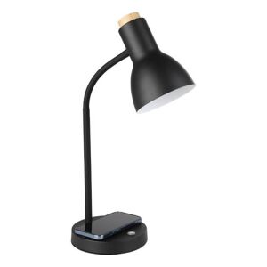 EGLO Veradal-qi Bord H490 5,5w 720lm 3000k Touch Sort/træ - Bordlampe - 900628