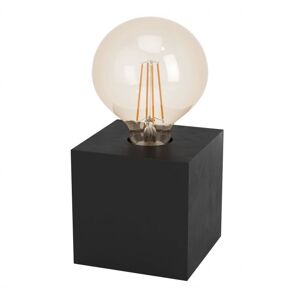 EGLO Prestwick 2 Bord E27 Træ Sort  - Bordlampe - 43734