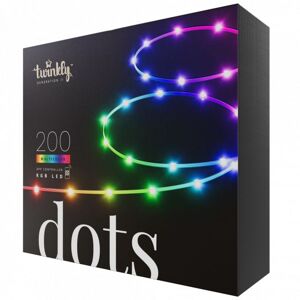 Twinkly Light Dots 200LED RGB 10m Transparent