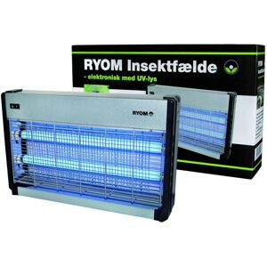 Ryom Insektdræber Pl./alu.2x15w 150 M2 - 228-387-05