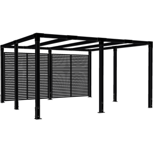 Plus A/S Plus Cubic Pergola inkl. Tokyo hegn - 387x387 x217 - 179097-15