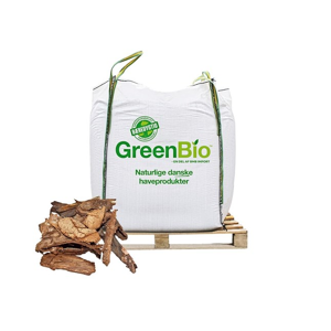 Green Bio Greenbio Dækbark Grov Bigbag 1000 Liter