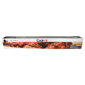 Cook>it Cook＞it rotisseri til 3 og 4 brænders gasgrill med 10×10 mm spyd rustfri
