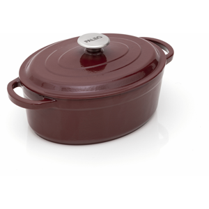 Paleo Oval Gryde Lav, bordeaux, 23x29cm - Gryde - 37900002160