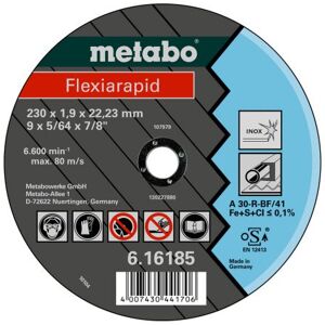 Metabo 4007430441690 - 616184000 Kvalitetsklasse A 60-R - A 46-R - A 30-R Flexiarapid Inox