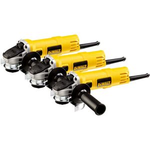 DeWALT 800w 125mm Vinkelsliber Kit 3 X Dwe4057 - DWE4057TRI-QS