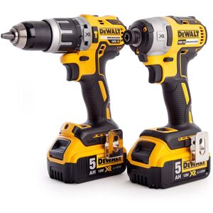 DeWALT 18V Sæt Kombokit 796, 887 2x5,0ah - DCK266P2T-QW