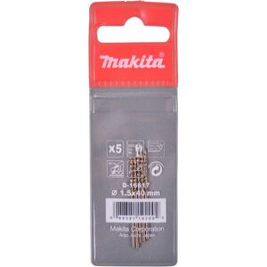 Makita HSS-co Bor 1.5x40 5 Stk. - D-16617