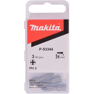 Makita Ph 2 Bit 25mm 3 Stk. - P-53344