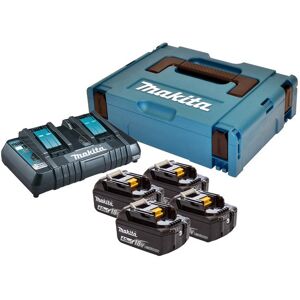 Makita Batteripakke 4 X Bl1840b + Dc18rd  - 197503-4