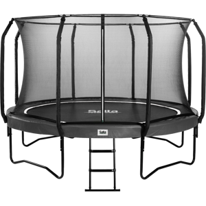 Salta Trampolin First Class Ø366 cm, sort inkl. stige & sikkerhedsnet - 805-565