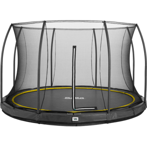 Salta Trampolin Comfort Edition Inground Ø396 cm, sort inkl. sikkerhedsnet - 805-821