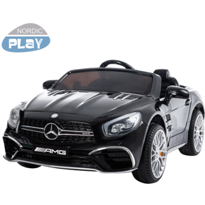 Nordic Play Elbil Mercedes-Benz AMG SL65, NORDIC Speed PLAY 12V, Sort - 805-687