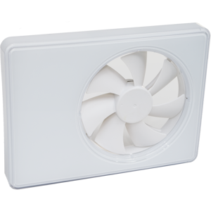 Duka Smart Fan ventilator m/fugt- og tidsstyring, hvid